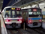 近ナラ221系 NC608編成＆205系NE401編成