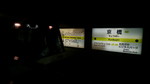 京橋駅標と70系