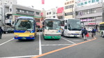 近鉄バス、奈良交通、第一交通並び