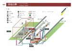 緑地公園駅構内図
