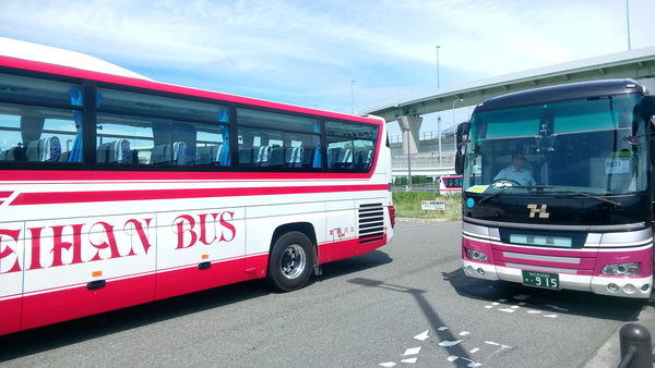 京阪バス、阪急観光バス