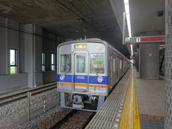 南海電鉄6200系(50番台)6551F