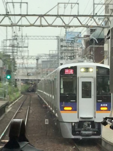 南海電鉄8300系8709F(千代田入場回送)